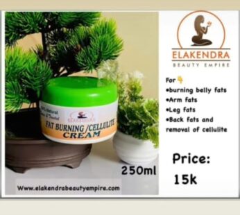 Fat Burning/Cellulitis Cream